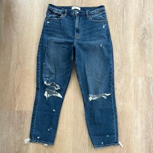 Abercrombie High Rise Mom Jeans